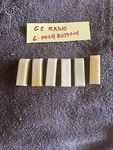 1949-1951 Kaiser Frazer Ge Radio Plastic Push Buttons (6) New. Fixed Price $75.99.
