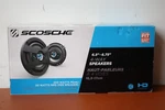 Scosche HD6504F 200 Watts PEAK/50 Rms 4-WAY Car Speaker. Fixed Price $18.25.