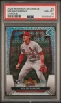 2023 Bowman Chrome Nolan Gorman Mega Box Mojo Refractor Cardinals Psa 10. Fixed Price $24.99.