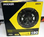 Kicker ESC5 Coaxial 5-1/4 Car Audio 190 Watt Stereo Speakers Open Box/nver Used. Fixed Price $53.99.