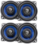 (4) Hifonics HCC4CX 4" 75 Watt 2-WAY Coaxial Car Audio Speakers. Fixed Price $54.90.