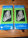 (2) Nos Realistic 4X10 Dual Cone Full Range With Acoustic Suspension 40-1297C. Fixed Price $33.00.