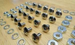 Grille Chrome Screw Kit! For C10 C20 Jimmy Blazer C-10 Etc (in Place Of Rivet). Fixed Price $38.00.