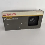 Craig Two Powerplay 5" Flush Mount Speakers - 1986 V405. Fixed Price $99.95.