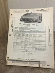 Pf 1940S-1950'S Ford Automobile Radio Model GF890 Repair & Data Manual Read. Fixed Price $6.50.