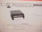 1973 Craig Car Auto 8-TRACK Stereo Tape Player Service Shop Manual Model 3134. Fixed Price $20.99.