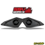 Ssv 2024-2026 Can-am Maverick 6.5" Lower Door Pocket Speaker Pods Panels Pair. Fixed Price $349.99.
