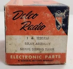 Vintage General Motors Delco Radio 1220326 Relay Assembly Signal Seeking Tuner. Fixed Price $44.99.