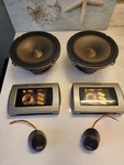 Alpine SPX-177R High End Old School Component Speakers. Fixed Price $400.00.