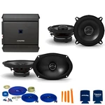 Alpine S-S50 5.25" Speakers And S-S69 6X9" With S-A32F Amp Wiring. Fixed Price $449.99.