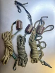 MP-48 Vehicle Radio Antenna-tiedown Halyard M-378-WW2 Cord And Insulator.. Fixed Price $45.00.