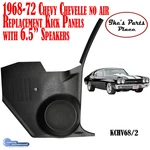 Custom Autosound KCHV682 1968-72 Chevy Chevelle Kick Panels & 6.5" Speakers. Fixed Price $179.95.