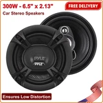 Pyle 3-WAY Universal Car Stereo Speakers 300W 6.5 Triaxial Loud Pro Audio. Fixed Price $36.32.
