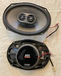 Mtx Audio THUNDER693 3-WAY Triaxial 6X9" Car Speakers, 4 Ohm, 200 Power. Fixed Price $99.99.