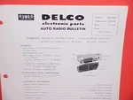 1961 Oldsmobile 88 98 Starfire United Motors Delco Gm Radio Service Manual Pb. Fixed Price $16.99.