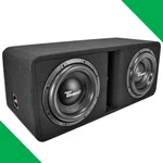 Loaded Ported Dual 12" Subwoofer Enclosure 5000 Watts Timpano TPT-T2500-2X12 D4. Fixed Price $9549.95.