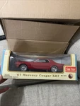 Vintage Sun Star 1967 Mercury Cougar XR7 18 Scale #1541 Red,nib. Fixed Price $62.00.