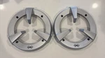 Sony Xplod Speaker Covers Door Grills 6.5 Gray Plastic. Fixed Price $27.00.