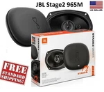 Jbl Stage 2 965M 6X9" 3 Way Car Speakers 560 Watt 6" With Grilles (1 Pair). Fixed Price $88.95.