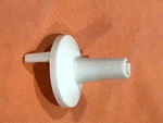 1967 1968 1969 1970 Mustang Ford Outer Radio Knob White Extension Spacer. Fixed Price $9.00.