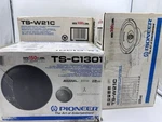 Vintage Pioneer TS-W21C & TS-C1301 300 Watt Subwoofers. Fixed Price $695.95.