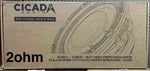 Cicada Audio CH8.2 Pro Coaxial Horn Loaded Speakers 8-INCH Ohm, Pair. Fixed Price $500.00.