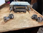 Vintage Sanyo Car Radio FT-C4 Indash Am/fm Cassette Stereo For Parts. Fixed Price $35.00.