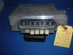 1962 Mercury Comet Am Push Button Radio. Fixed Price $45.00.