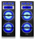 2) Technical Pro VRTX215LED Dual 15" 7-WAY 3600W Passive Speaker Cabinets W/led. Fixed Price $474.90.