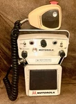 Vintage Set Of Motorola Motran Radio Controls Custom Bracket. Fixed Price $235.00.