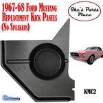 Custom Autosound KMC2 1967-1968 Ford Mustang Kick Panels No Speakers. Fixed Price $124.95.