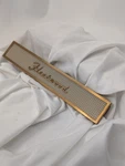 54 55 Cadillac Fleetwood Original Radio Delete Plate / Emblem. Fixed Price $49.87.