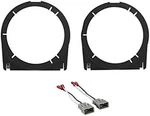 Asc Audio 6" 5.25" Car Stereo Front Door Speaker Install Spacer Mount Plate. Fixed Price $42.99.