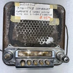 Vintage 1946 Motorola Chevy Chevrolet Tube Radiohead Cables 1947 1948 36C. Fixed Price $150.00.