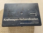 Volkswagen Emergency Medical Kit Hartmann Kraftwagen Verbandkasten Early 70S. Fixed Price $60.00.
