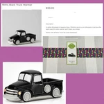 Scentsy Retro Black Truck Warmer Retired** Chevy Pick Up Element Wax New. Fixed Price $57.50.