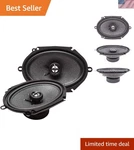 Skar Audio RPX68 6-INCH 8-INCH Coaxial Speakers 210 Watts, Durable Design. Fixed Price $123.99.