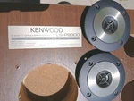 Pair Super Tweeters Kenwood LS-P9300 Speakers T03-0362-05 Trio With Gold Grill. Fixed Price $69.98.