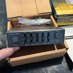 Vtg Realistic 40 Watts Stereo 5-BAND Equalizer/booster Nos 12-1963. Fixed Price $99.00.