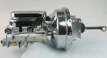 1964-66 Ford Mustang 7" Chrome Power Brake Booster Master Cylinder Disc Kit. Fixed Price $150.00.