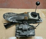 Mercedes W108 Manual Transmission Floor Shifter Assembly / Forks Top Plate. Fixed Price $1500.00.