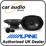 Alpine S-S69C X 9" 16 24CM 260W 2-WAY Component Stereo Audio Speakers Shelf. Fixed Price $183.72.