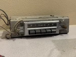 1955 1956 Chevrolet Bel Air 150 210 Push Button Am Radio With Bezel. Fixed Price $45.00.
