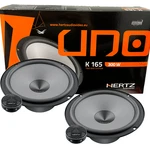 Hertz Uno Series K-165 6.5" 2-WAY Component Speaker System (pair) 300W Powe. Fixed Price $99.95.