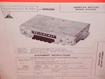 1962 Amc Rambler Ambassador Classic American Radio Service Shop Manual Brochure. Fixed Price $19.99.