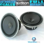 Audison AV6.5 Voce 6.5" 200W Component 4 Ohm Woofer Car Audio Speakers Pair New. Fixed Price $449.99.