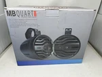 Mb Quart Nautic 6-1/2" 2-WAY Marine Speakers Pair Black Tower NT2C-116B. Fixed Price $249.99.