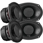 4X DS18 PRO-HY69.4B 6X9" 2-WAY Loudspeaker With Built-in Driver 250W Rms 4-OHM. Fixed Price $647.09.