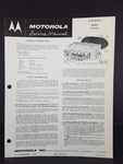 Motorola 1961 Pontiac Auto Radio Service Manual Model PCA61X. Fixed Price $7.00.