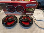Sony Xplod XS-R1642 6.5 4-WAY Car Audio Stereo Speakers 250W New Old Stock. Fixed Price $125.00.